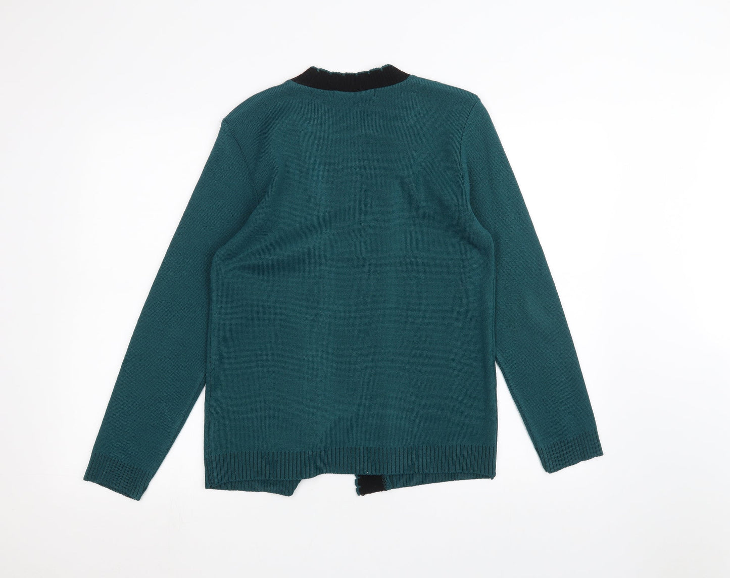 Pure & natural Womens Green   Cardigan Jumper Size S
