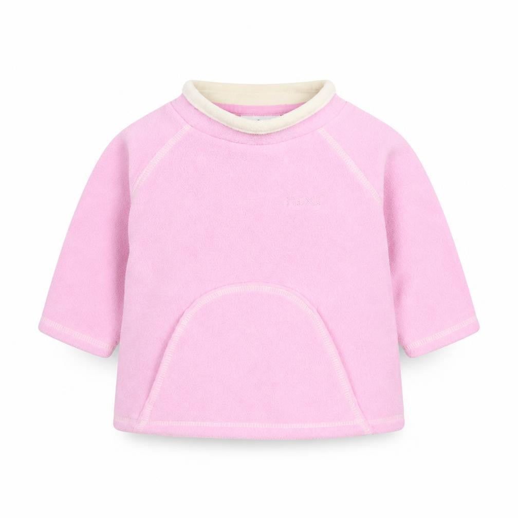 Front view of Next Baby Pink jumper, size 3-6, Months