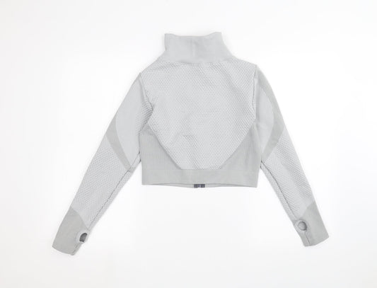 Preworn Girls Grey   Jacket  Size L