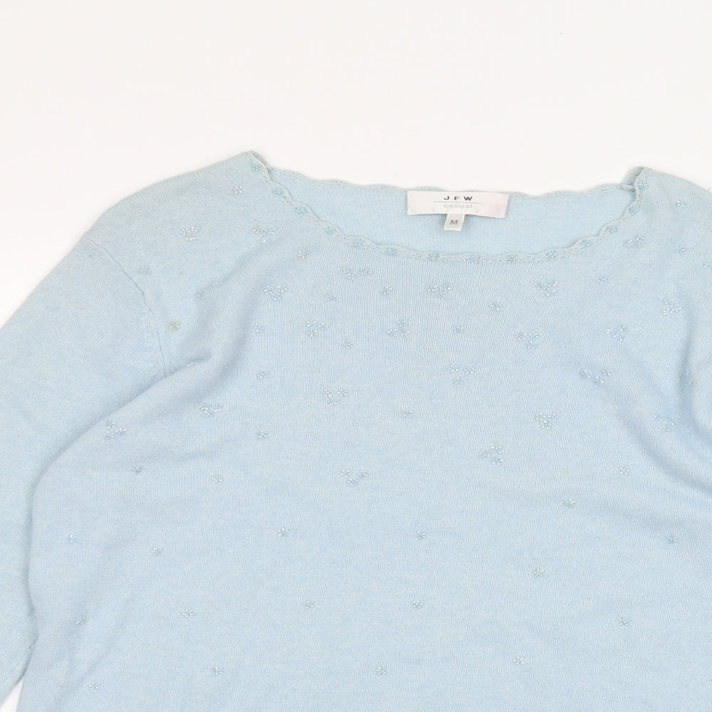 JFW Womens Blue   Pullover Jumper Size M
