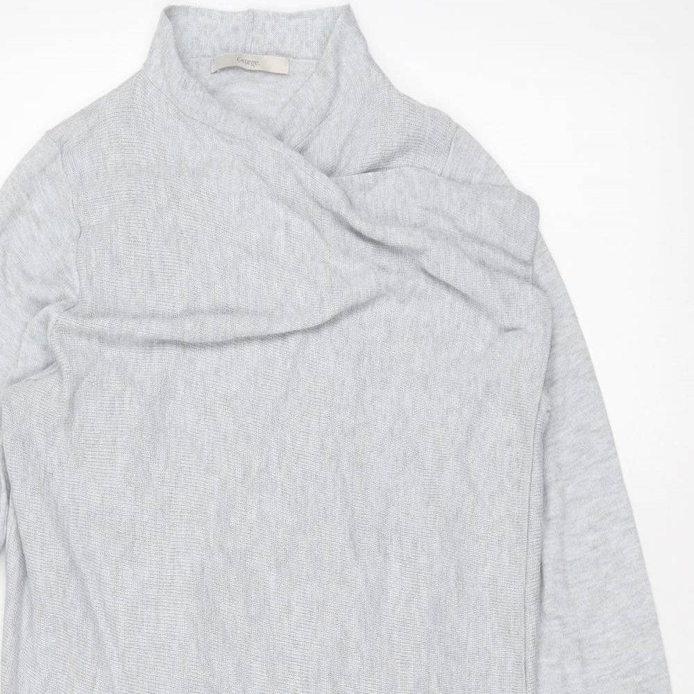 George Womens Grey   Cardigan Jumper Size 10