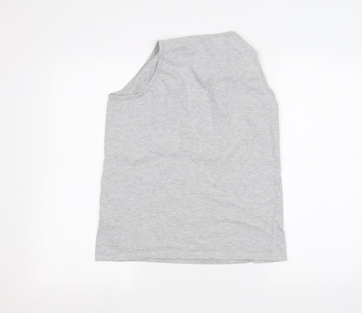 Primark Girls Grey   Basic Tank Size 13-14 Years