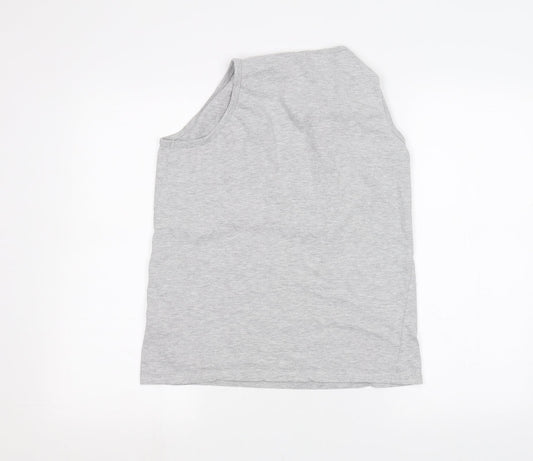 Primark Girls Grey   Basic Tank Size 13-14 Years