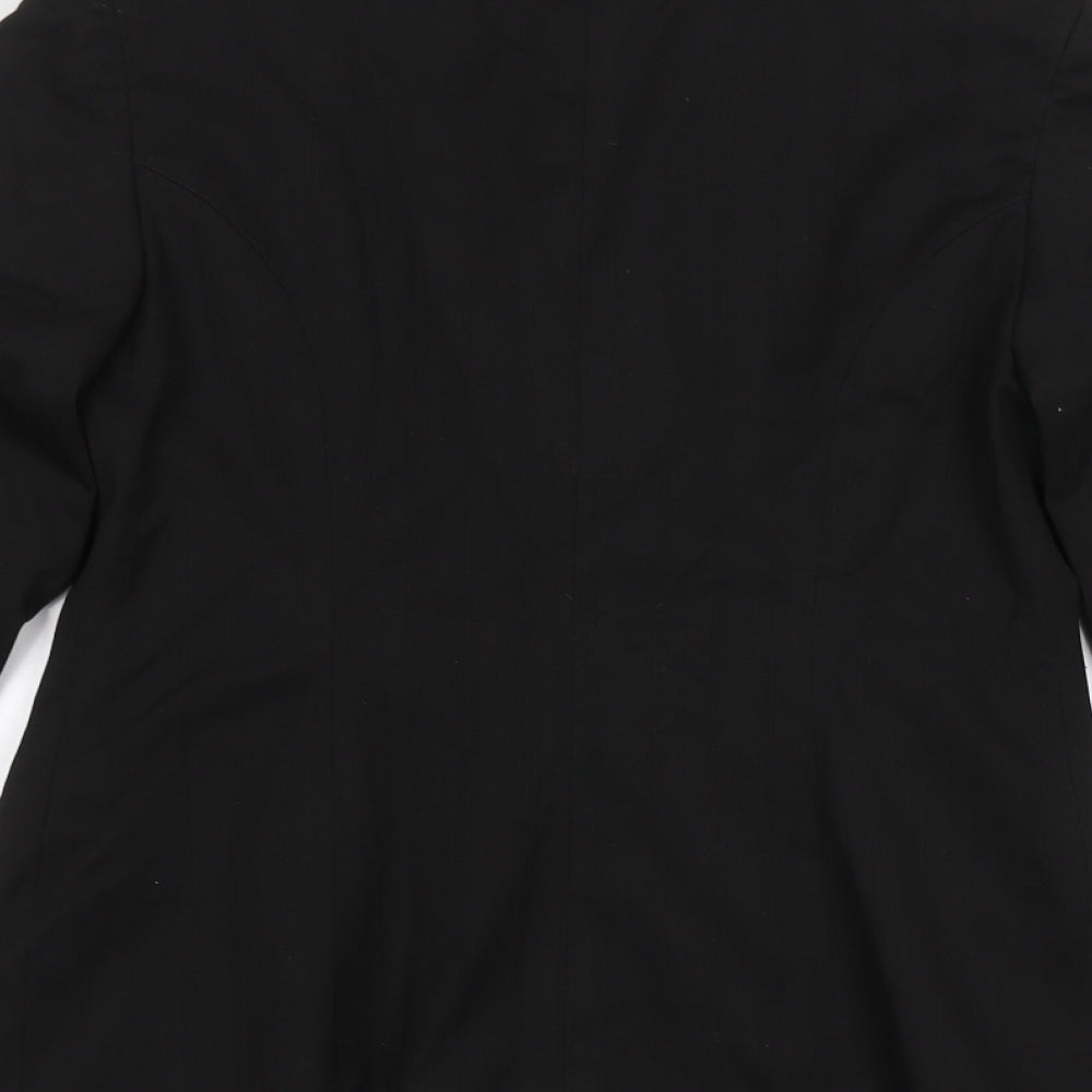Distinctive Mens Black   Jacket  Size S