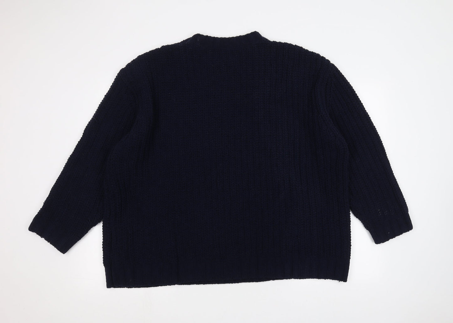 Red Herring Womens Blue   Pullover Jumper Size L