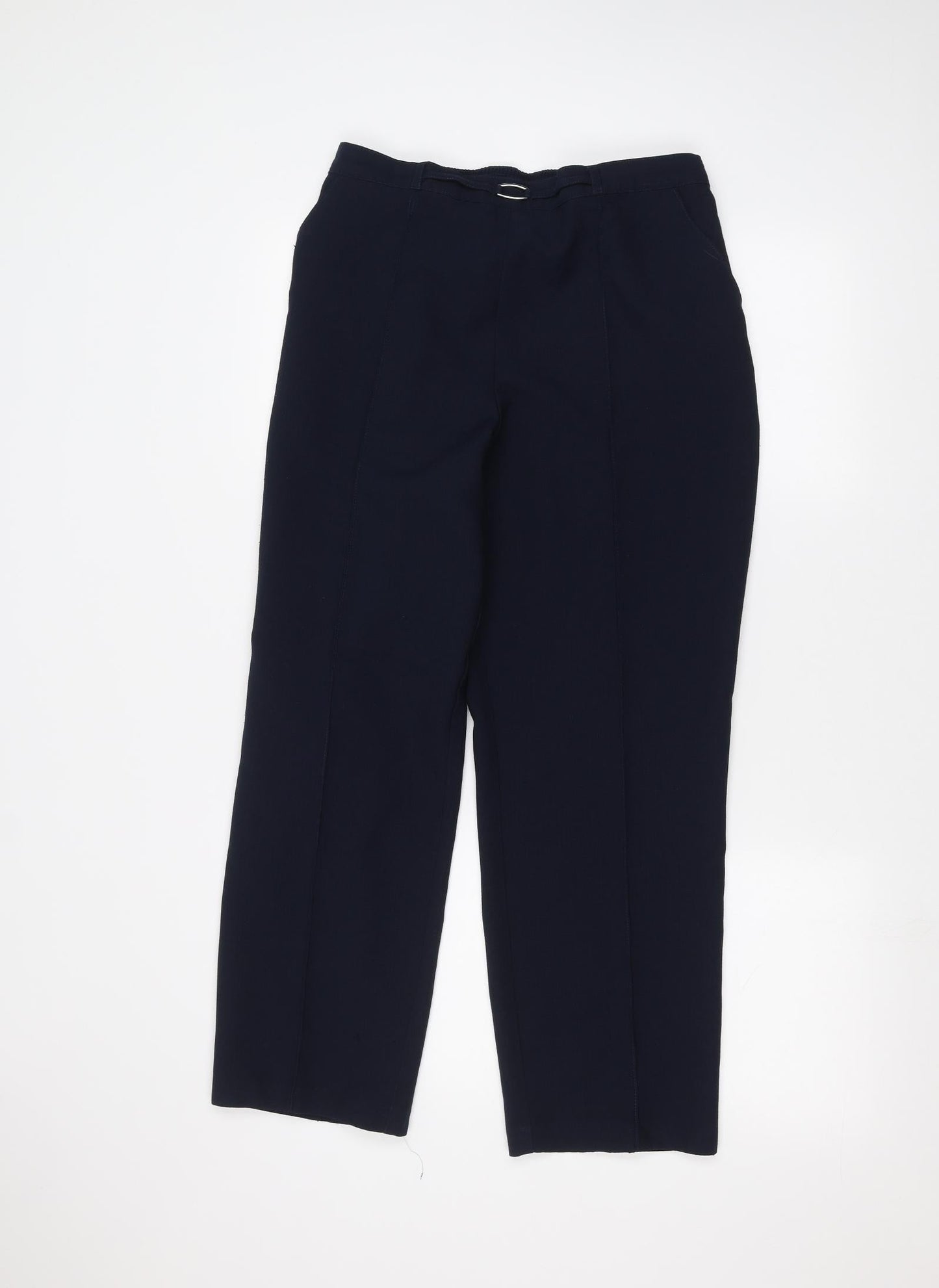 Marks and Spencer Womens Blue   Trousers  Size 30 in L27 in
