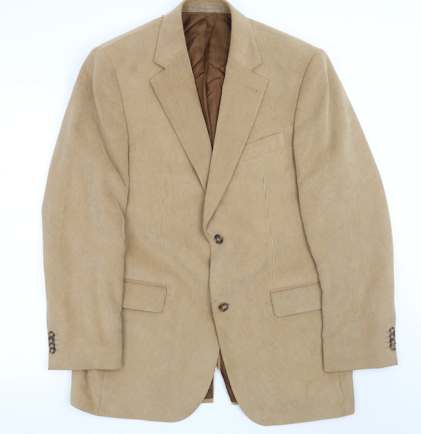 Carl Gross Mens Brown   Jacket Suit Jacket Size 40