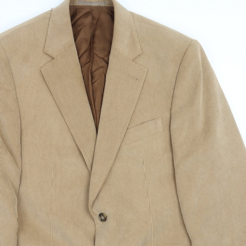 Carl Gross Mens Brown   Jacket Suit Jacket Size 40
