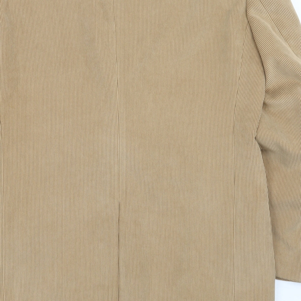 Carl Gross Mens Brown   Jacket Suit Jacket Size 40