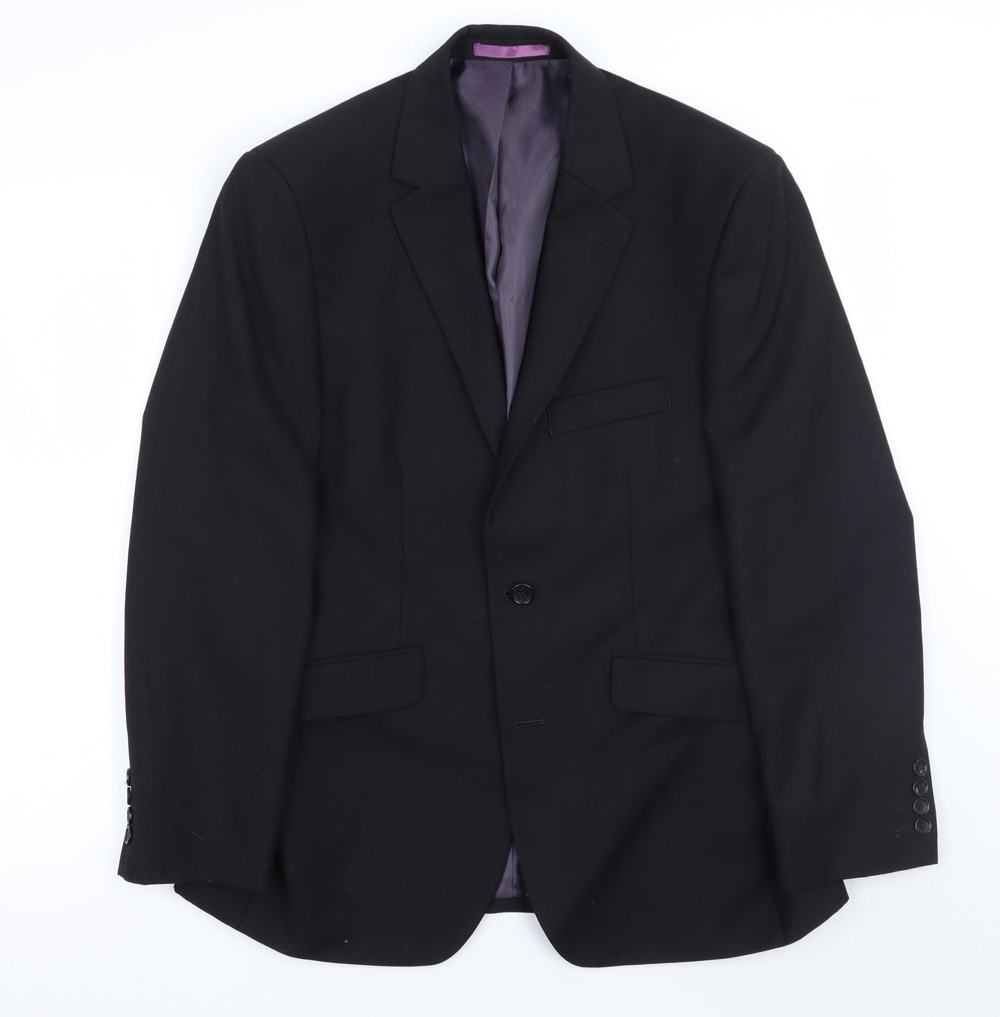 Burton Mens Black   Jacket Suit Jacket Size 38