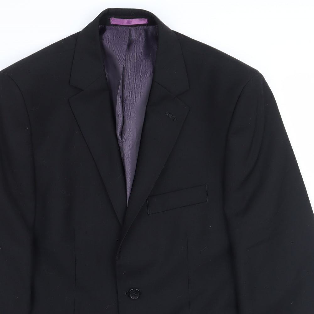 Burton Mens Black   Jacket Suit Jacket Size 38