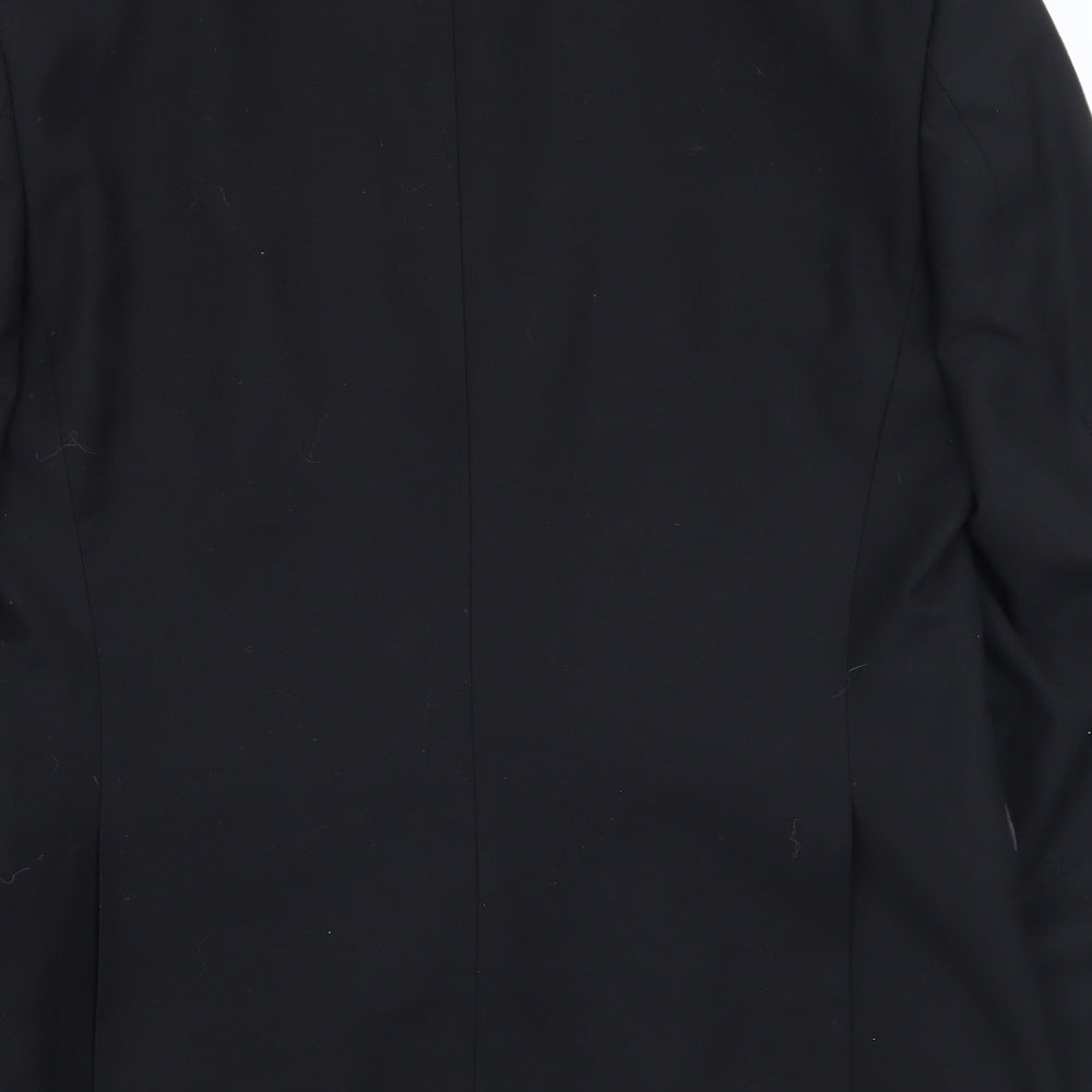 Burton Mens Black   Jacket Suit Jacket Size 38