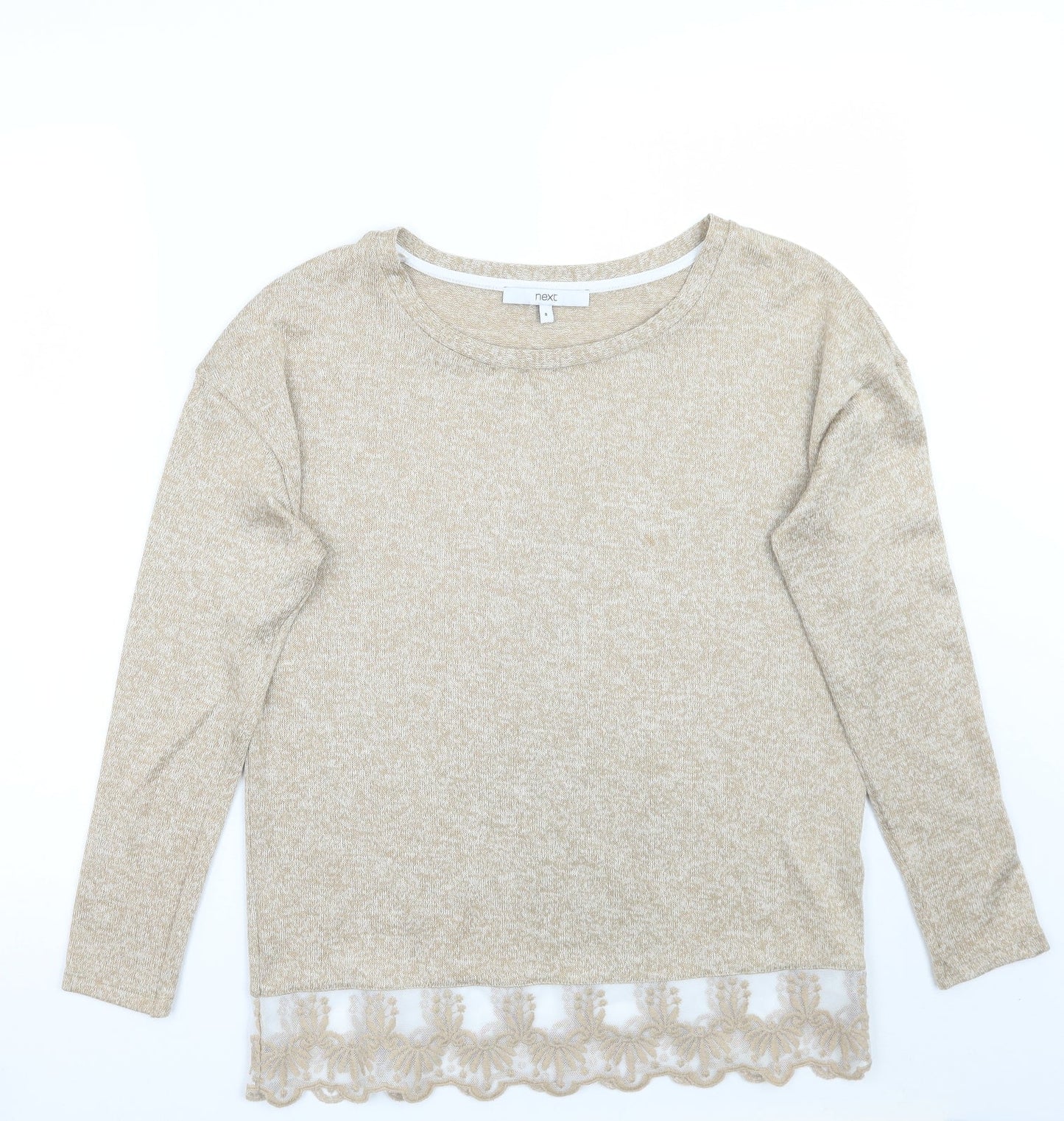 NEXT Womens Beige   Pullover Jumper Size 8