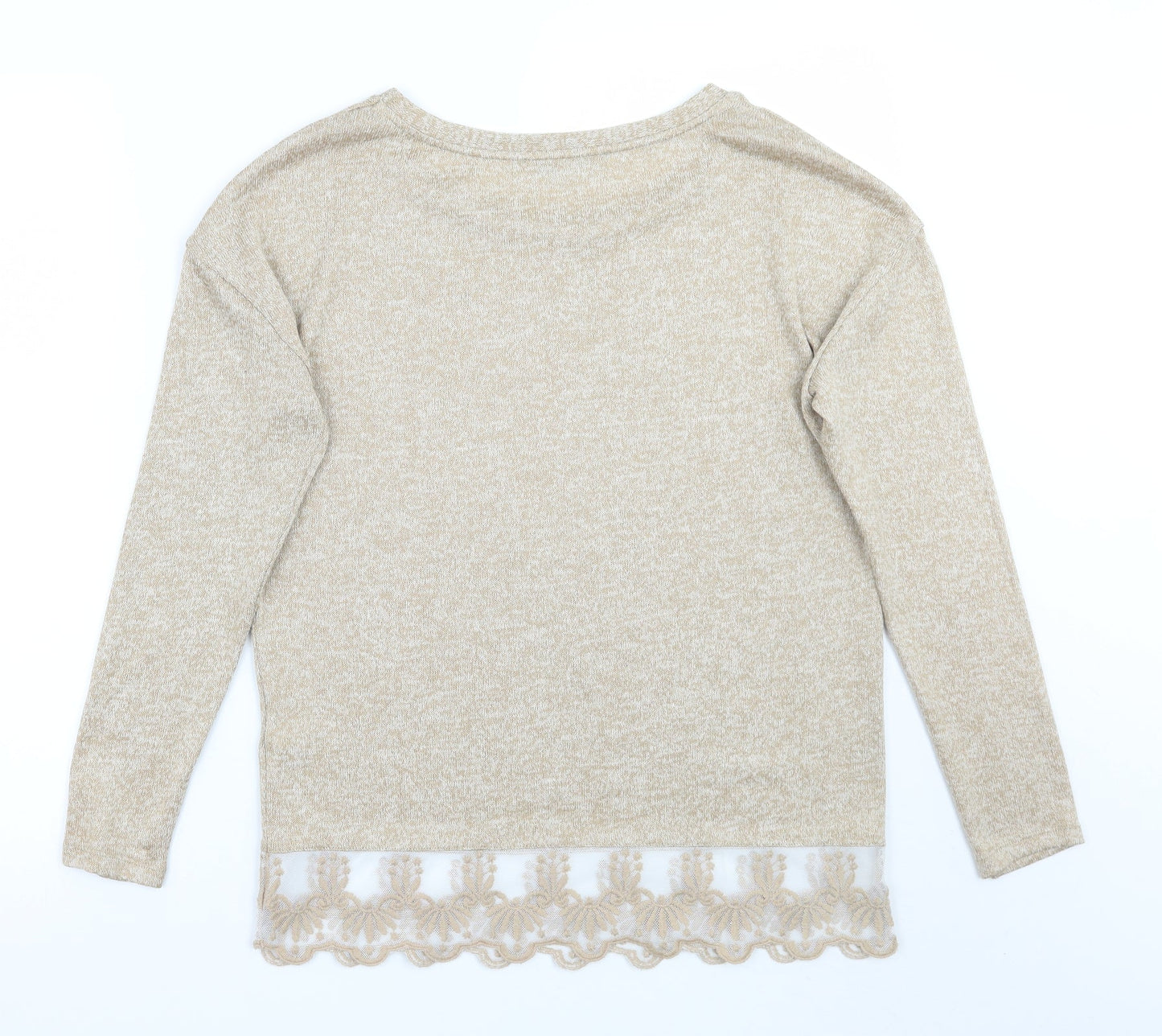 NEXT Womens Beige   Pullover Jumper Size 8