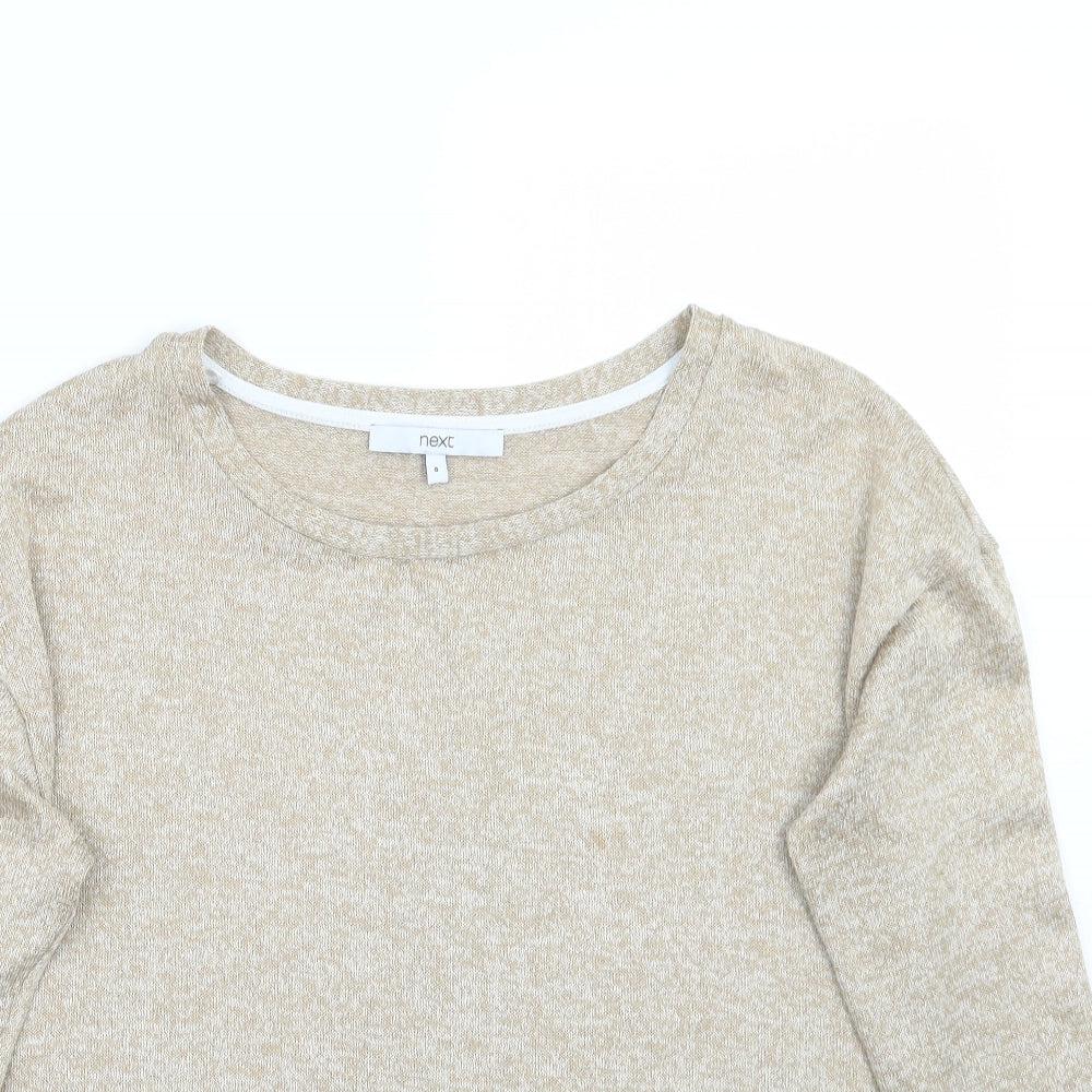 NEXT Womens Beige   Pullover Jumper Size 8