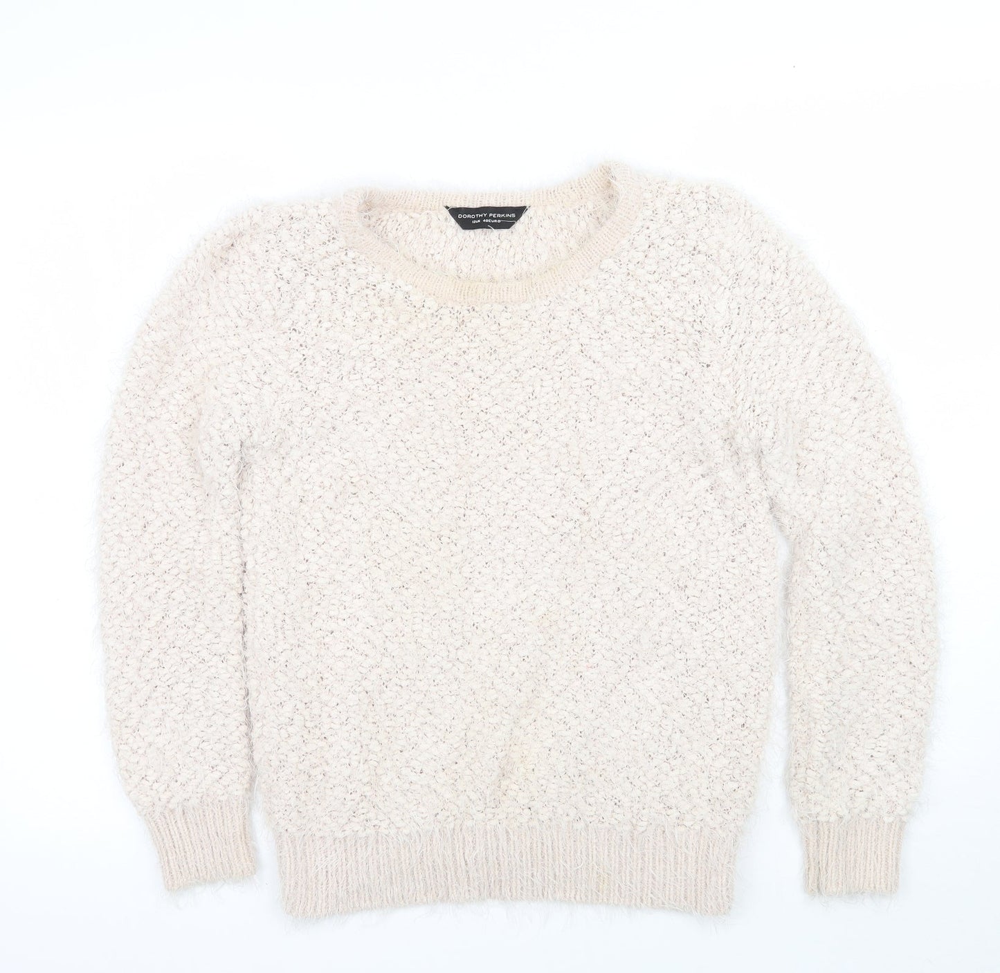 Dorothy Perkins Womens Ivory   Pullover Jumper Size 12