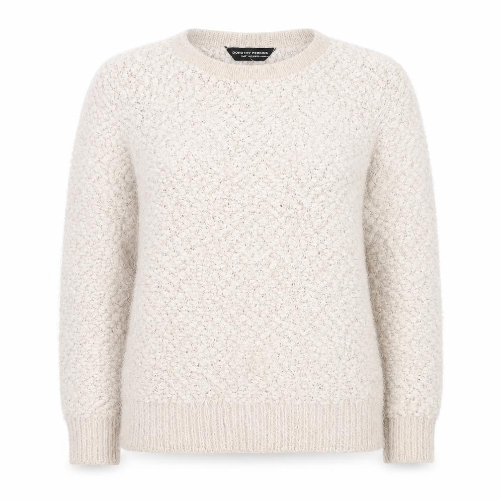 Dorothy Perkins Womens Ivory   Pullover Jumper Size 12