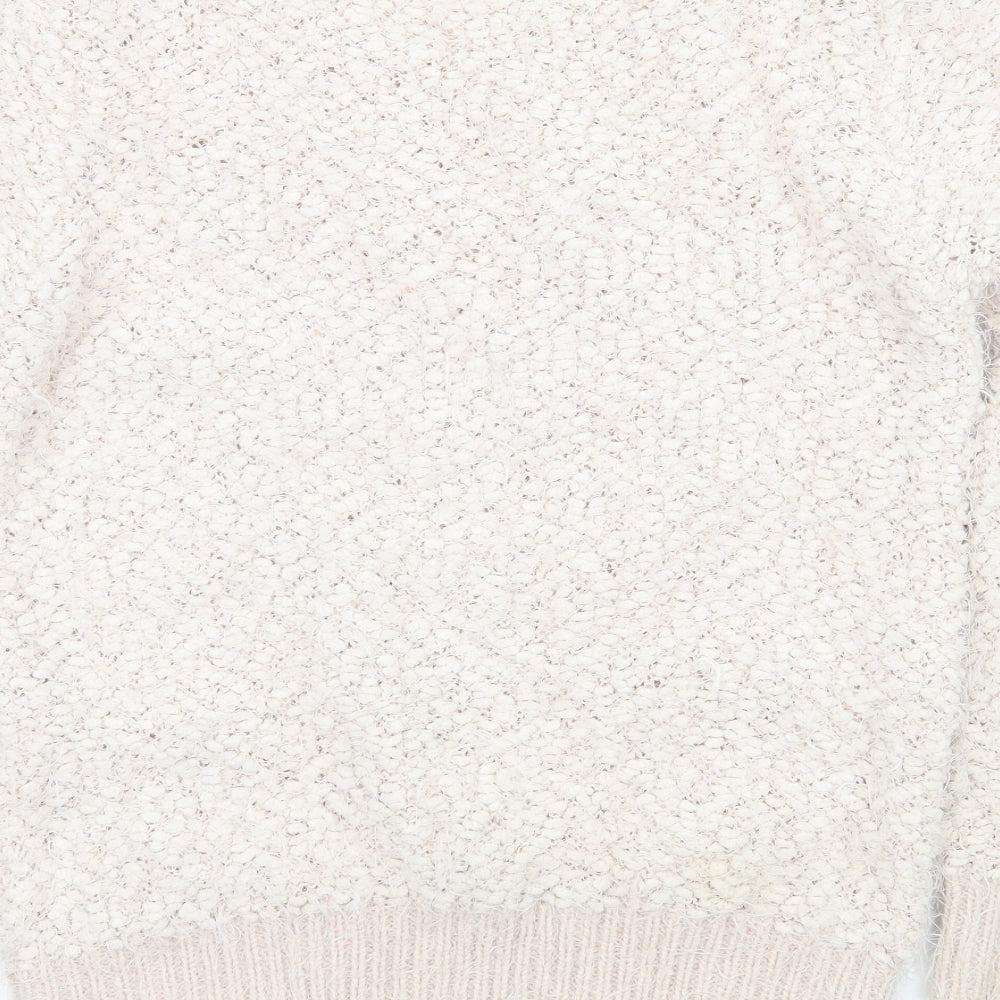 Dorothy Perkins Womens Ivory   Pullover Jumper Size 12