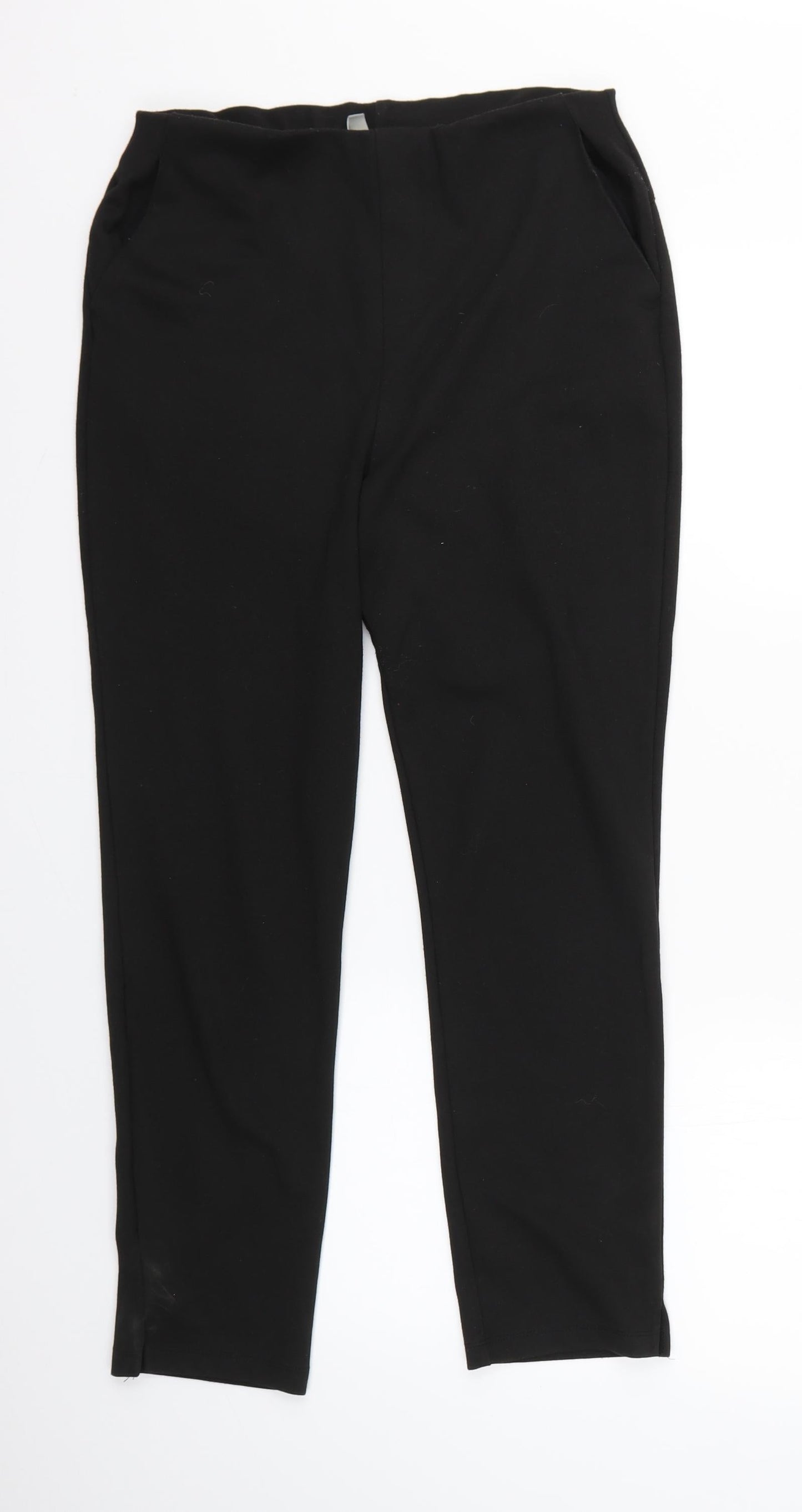 ASOS Womens Black   Trousers  Size 10 L36 in
