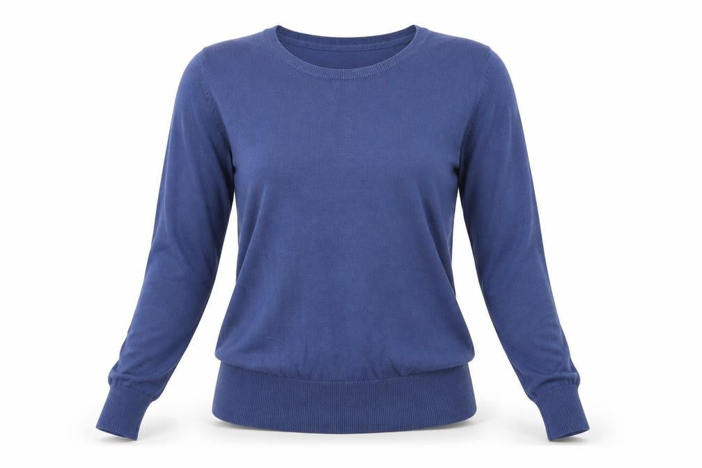 H&M Womens Blue   Basic Blouse Size M