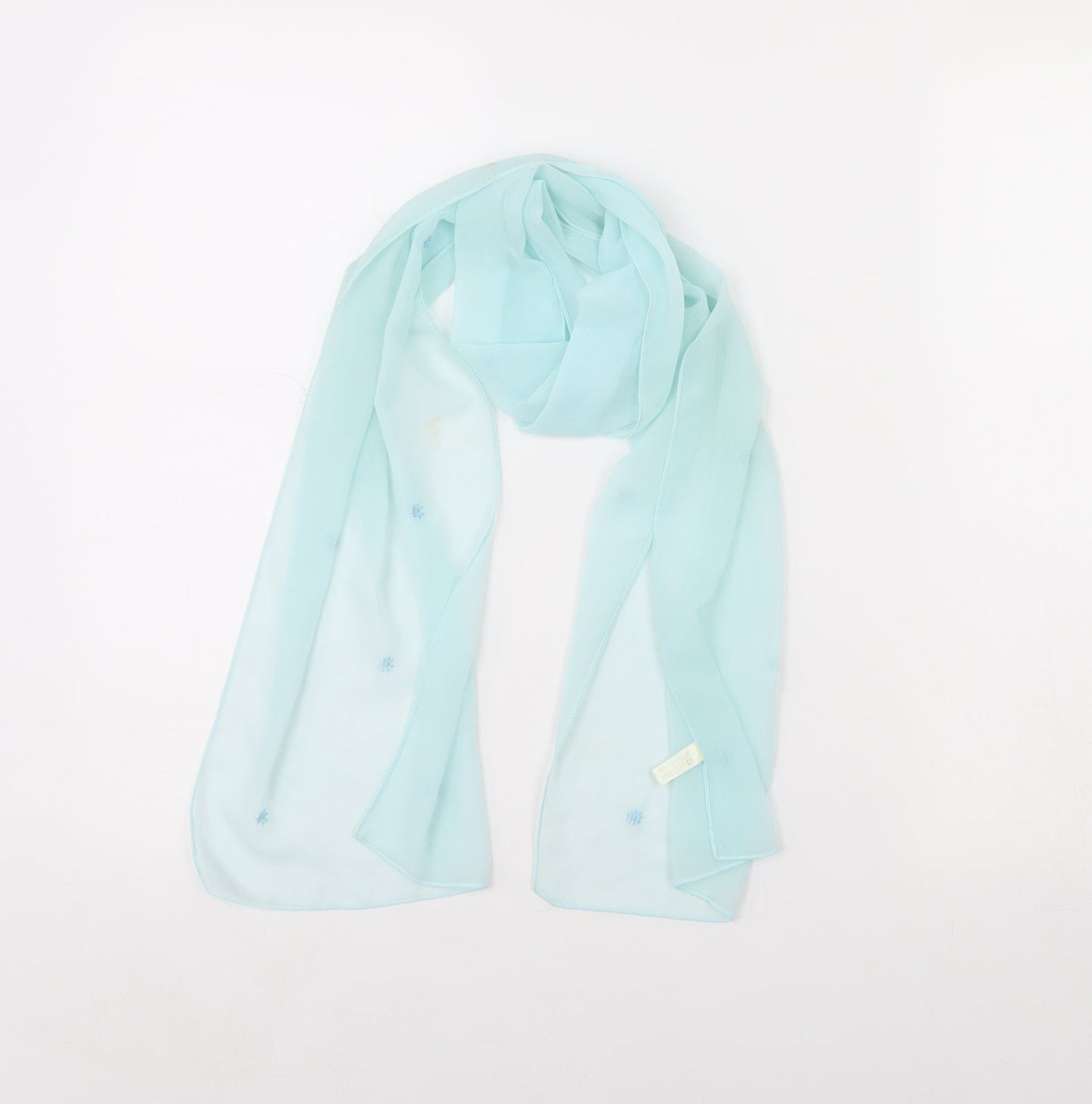 Preworn Womens Blue    Scarf