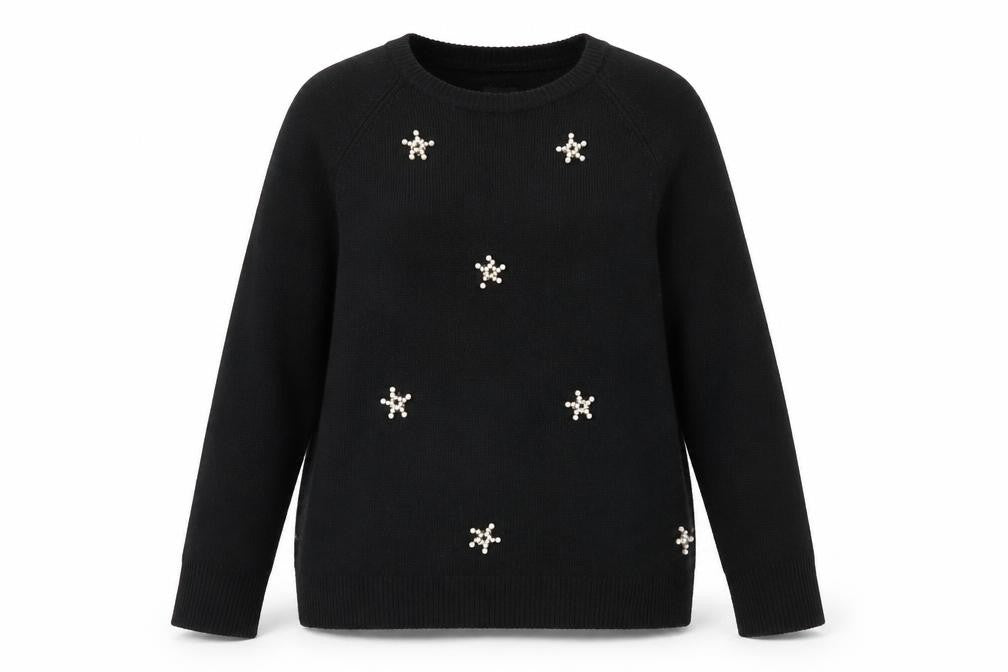 B you Womens Black   Pullover Jumper Size 16