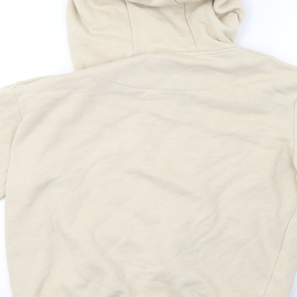 Cedar Wood State Mens Beige   Full Zip Hoodie Size XS