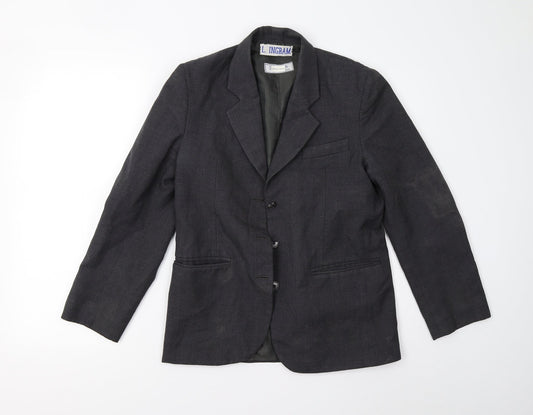 Preworn Womens Grey   Jacket Suit Jacket Size S
