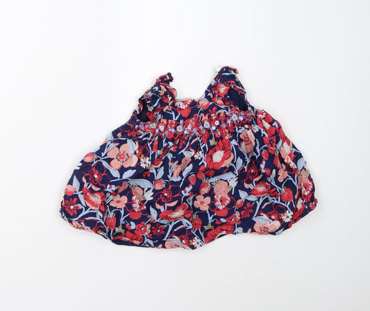 NEXT Girls Multicoloured Floral  Fit & Flare  Size 3-6 Months