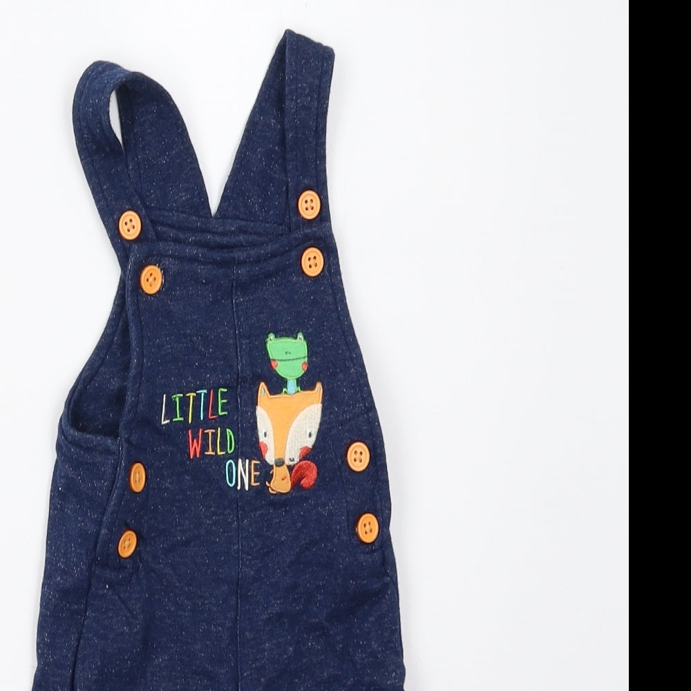 Studio Retail Baby Blue   Dungaree One-Piece Size 3-6 Months