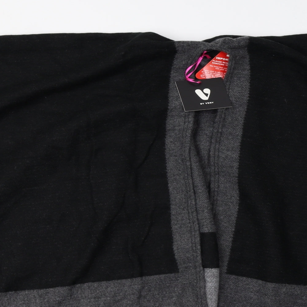 Very Womens Grey  Knit Jacket Poncho One Size