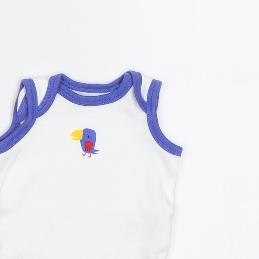 Mothercare Baby White   Romper One-Piece Size 0-3 Months
