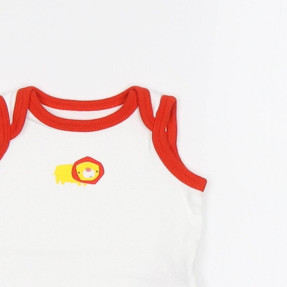 Mothercare Baby White   Romper One-Piece Size 0-3 Months