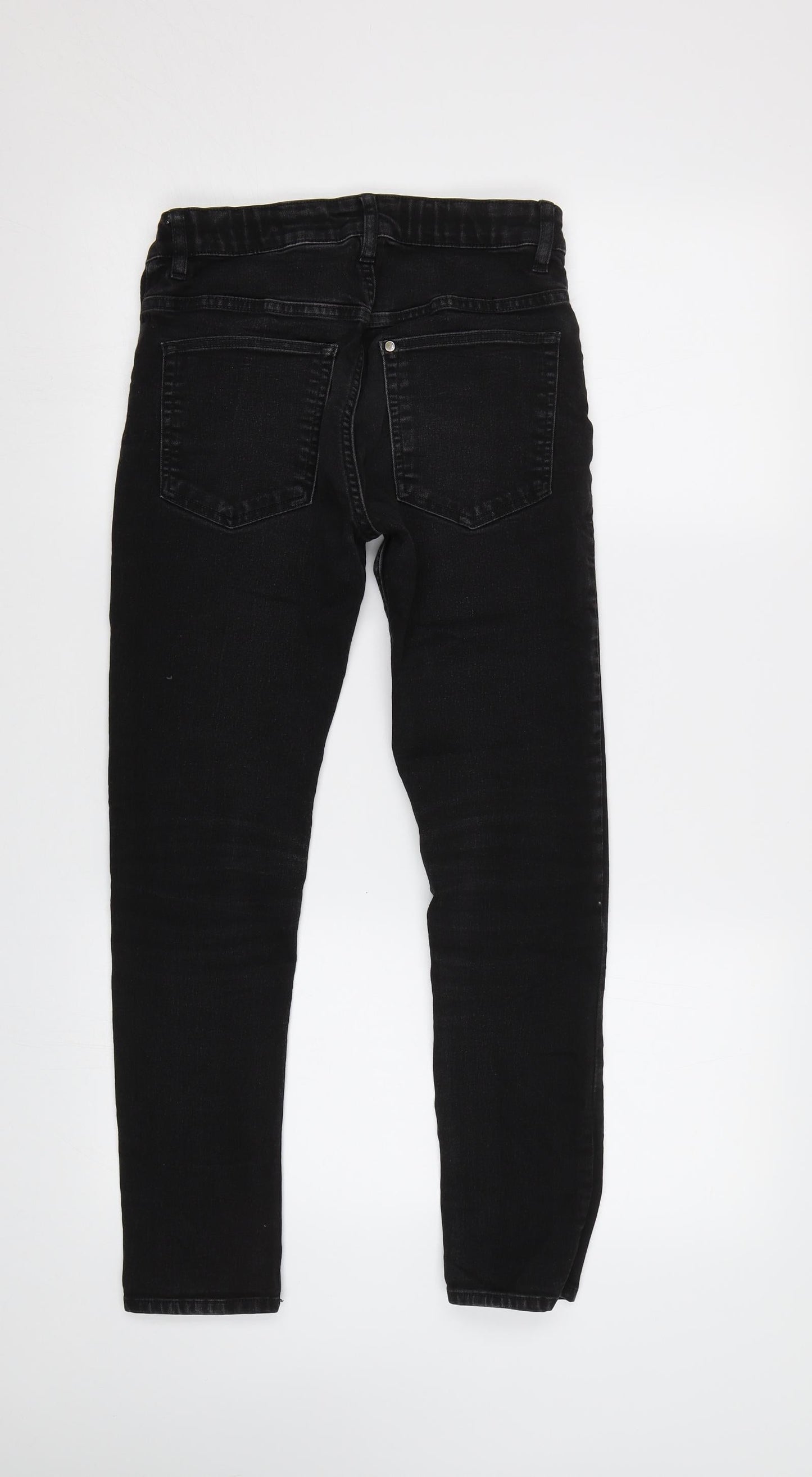 & Denim Girls Black   Skinny Jeans Size 12 Years