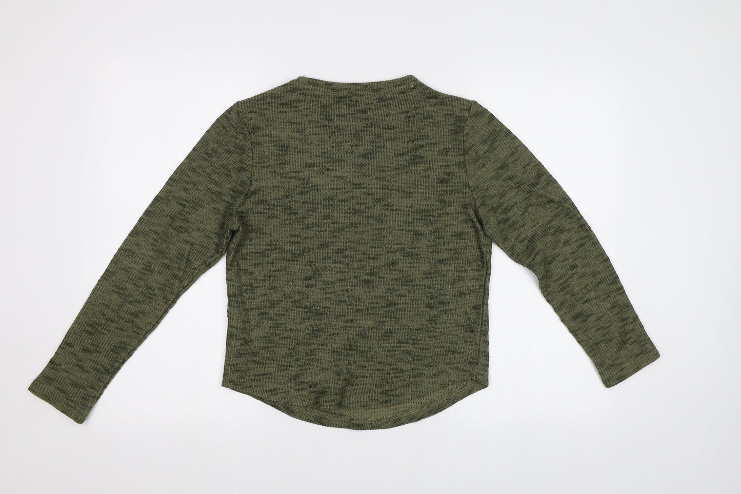 Hallys Girls Green   Pullover Jumper Size 12 Years