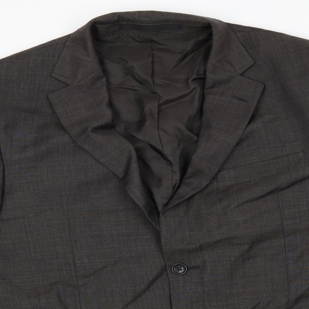 M&S Mens Grey   Jacket Blazer