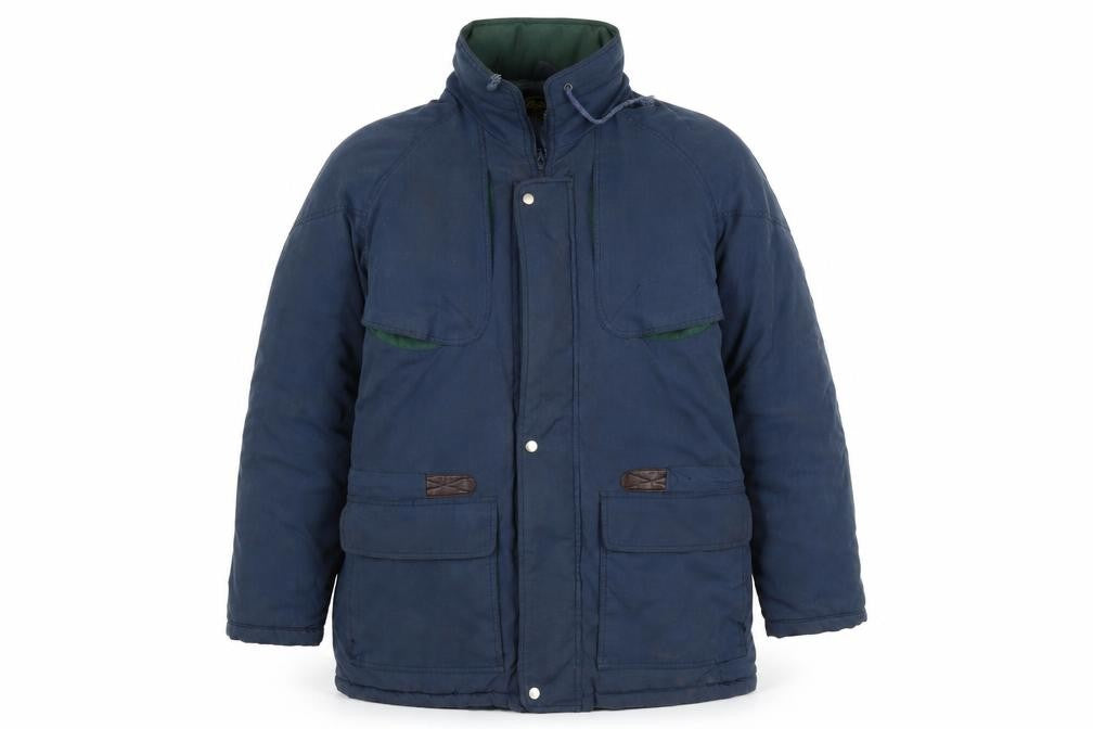 Womens UK Size XL  champion coll Blue Polyester Coat