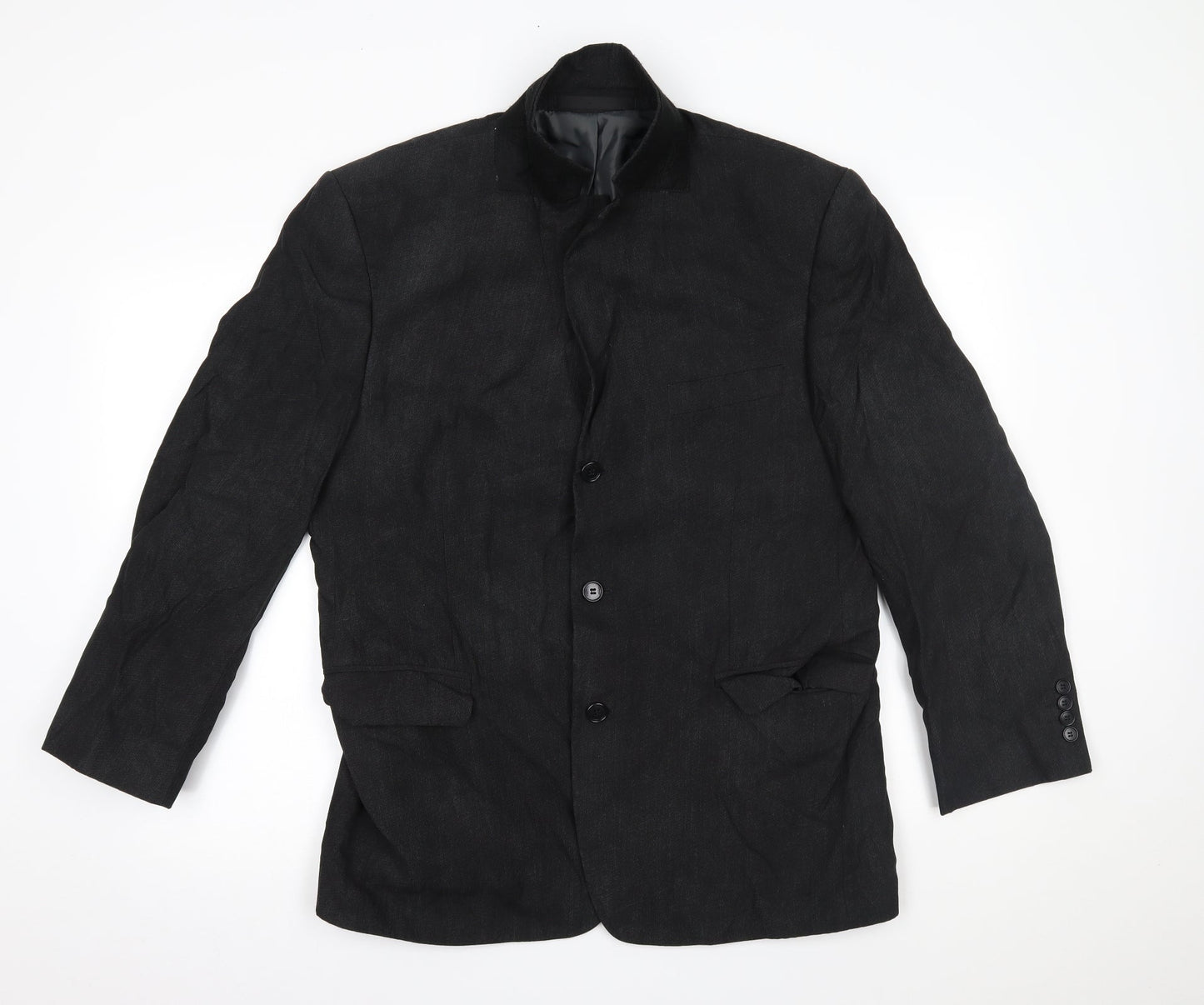 M&S Mens Grey   Jacket Blazer   - short