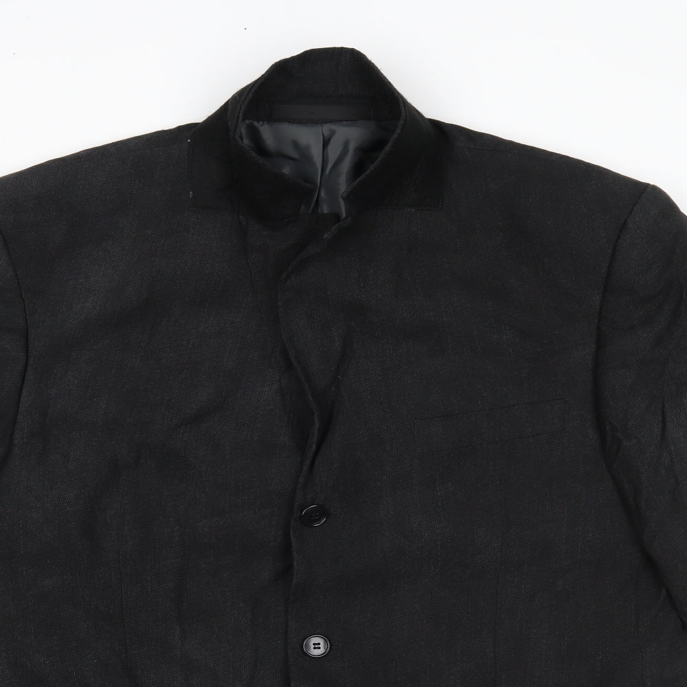 M&S Mens Grey   Jacket Blazer   - short