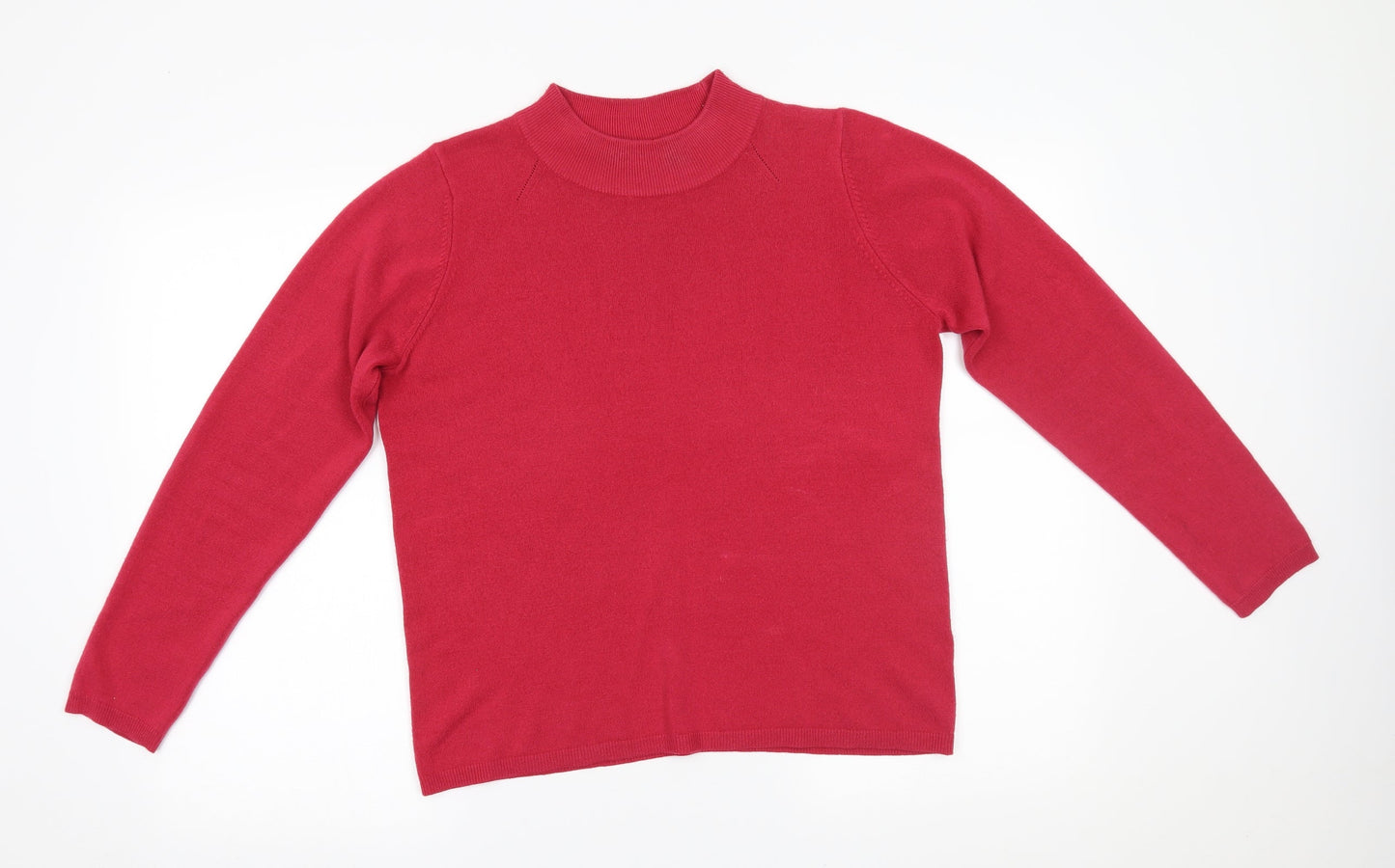 M&S Womens Pink   Pullover Jumper Size 14