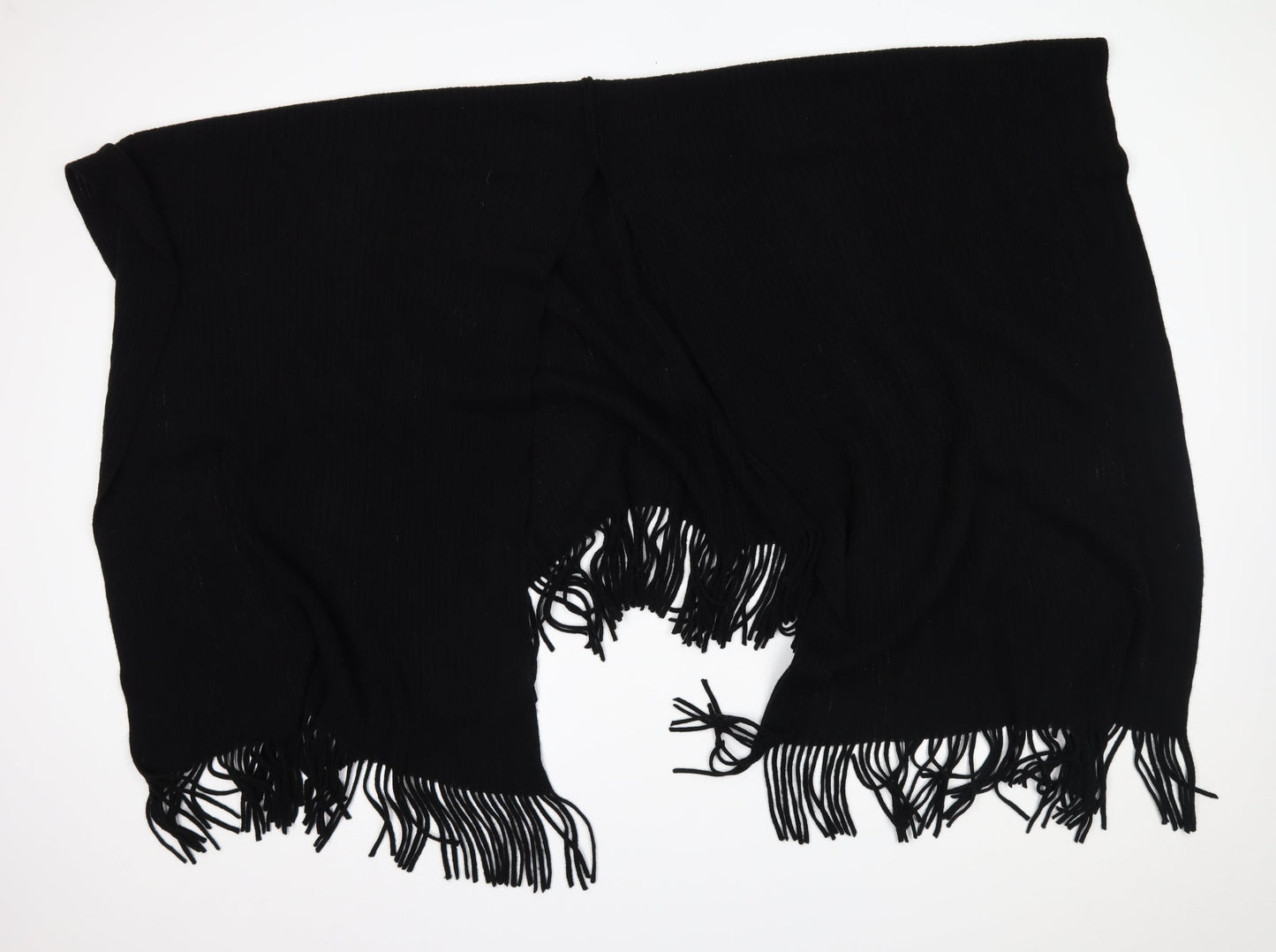 Preworn Womens Black   Cape Jumper One Size