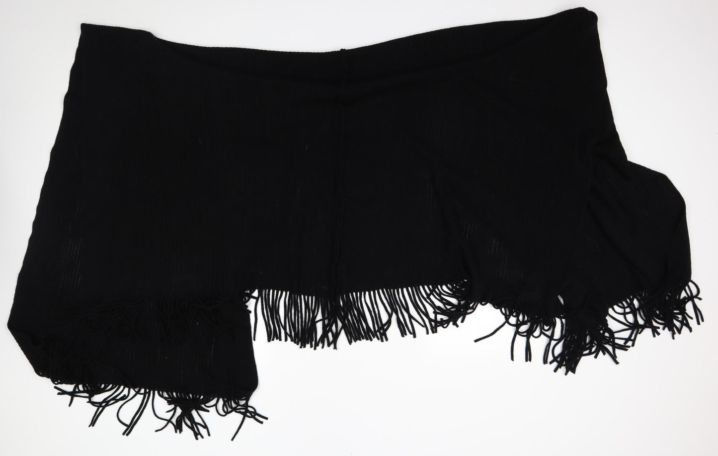 Preworn Womens Black   Cape Jumper One Size