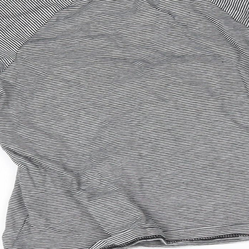 George Baby Grey Striped   Pyjama Top Size 18-24 Months