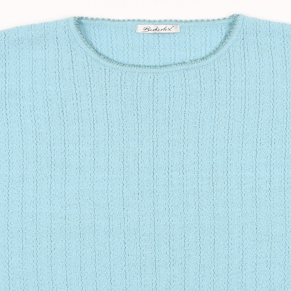 Bertertex Womens Blue   Pullover Jumper Size 18