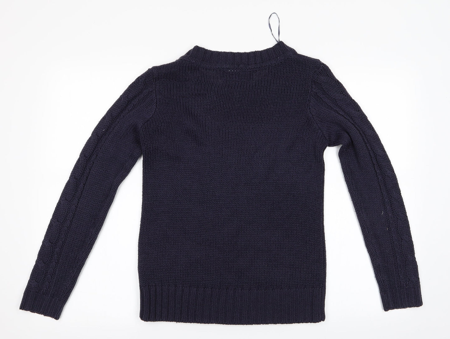 Originals Knitwear Womens Blue   Pullover Jumper Size S  - Cable knit