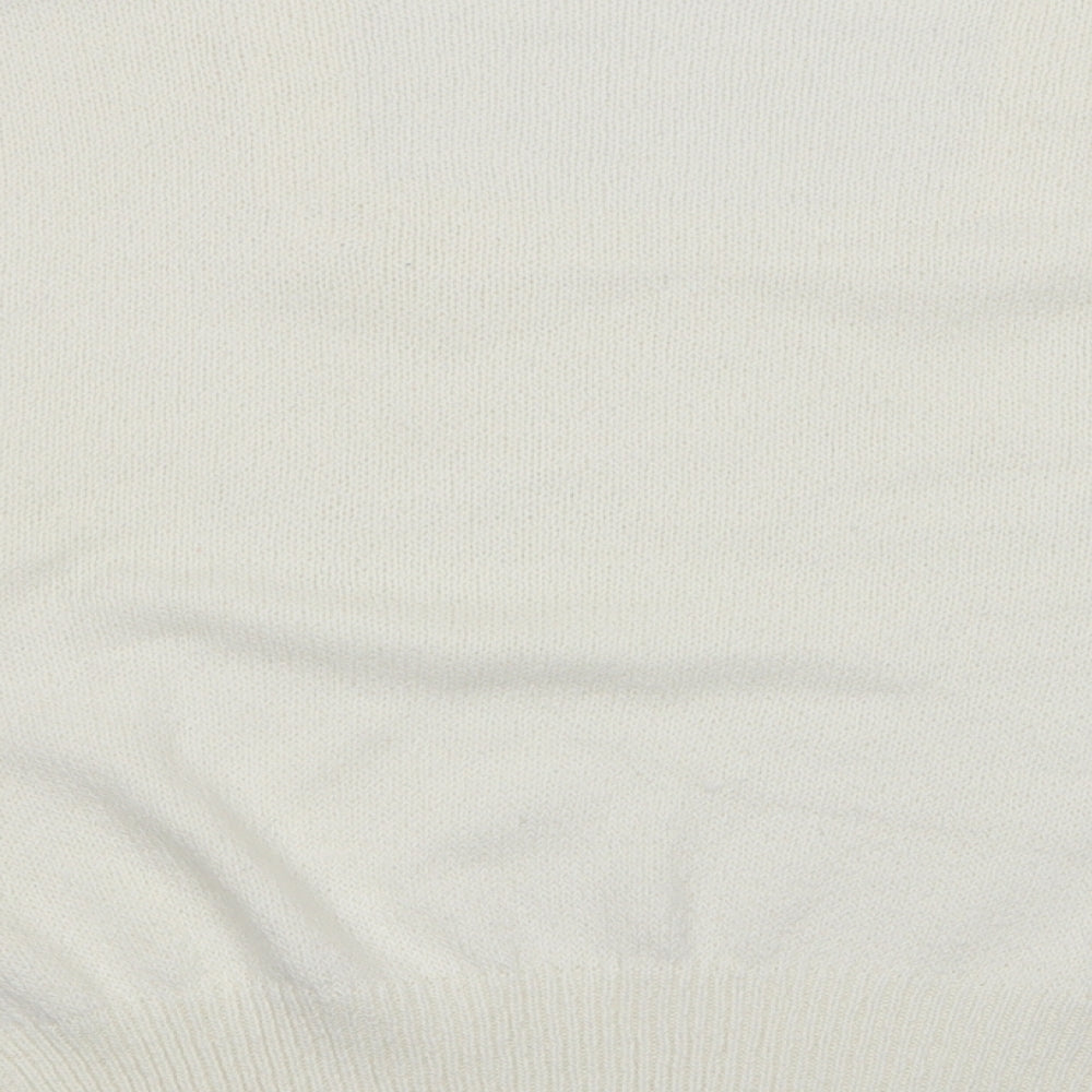Canda Womens Ivory   Pullover Jumper Size 10
