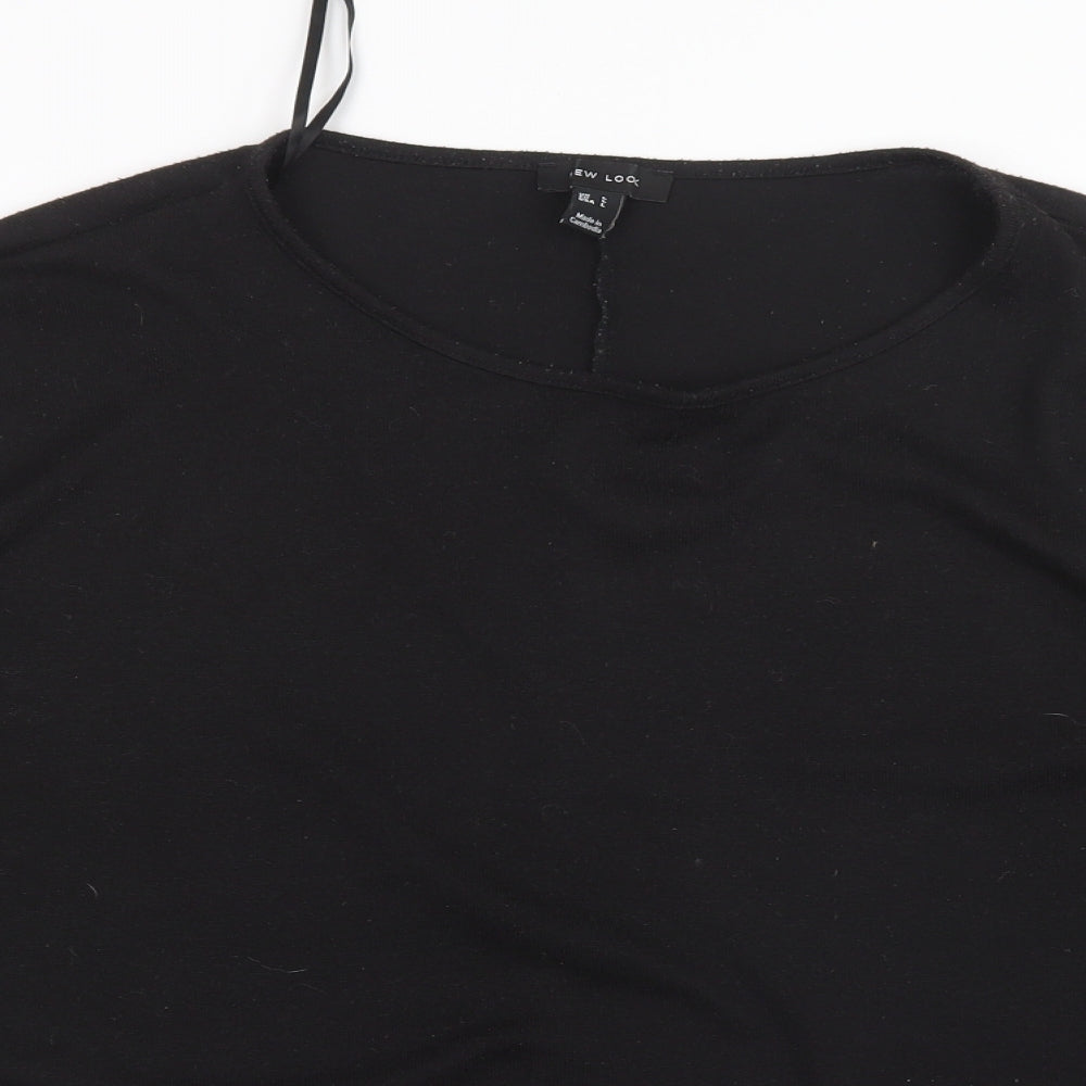 New Look Womens Black   Pullover Jumper Size L