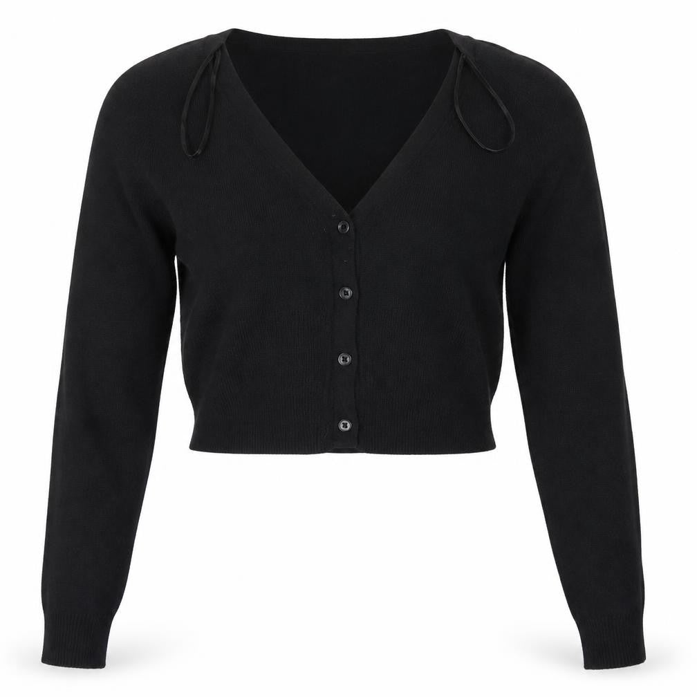MK Womens Black   Cardigan Jumper Size 16