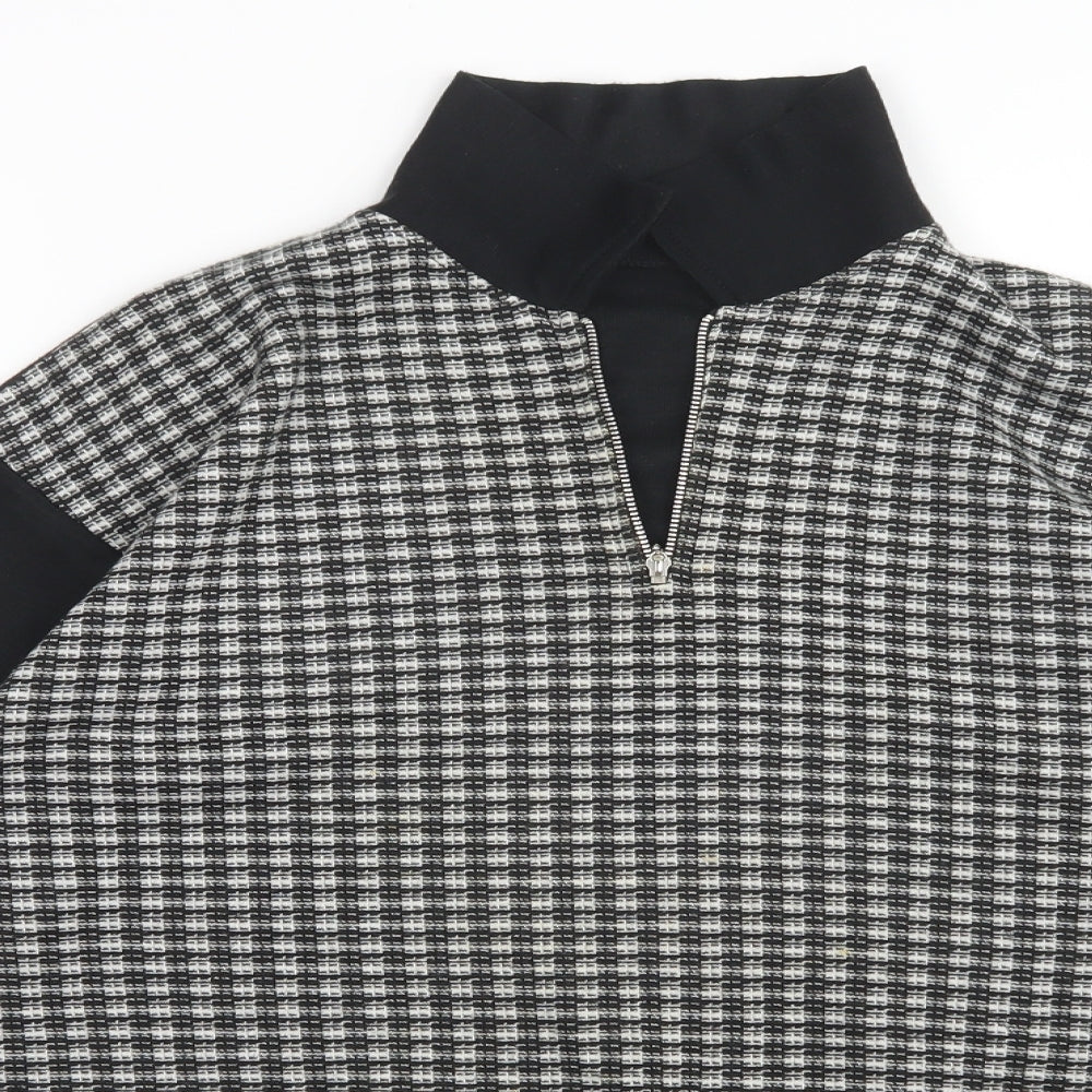 Avanti Womens Multicoloured Check  Pullover Sweatshirt
