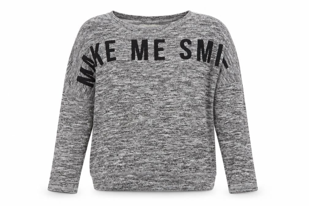 H&M Girls Grey   Pullover Jumper Size 8-9 Years